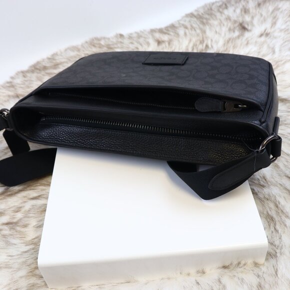 NWT (+ Video Listing)  Coach District Signature Canvas Crossbody Bag Men's CV761 - Picture 14 of 15